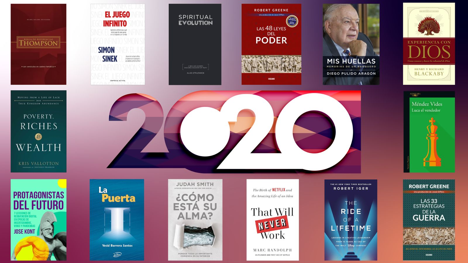 Libros que leí en 2020: liderazgo, fe y aprendizajes que marcaron mi año